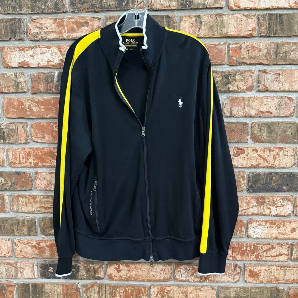Polo Ralph Lauren Performance Full Zip Jacket Men XL Preppy Streetwear Blokecore - Picture 2 of 5